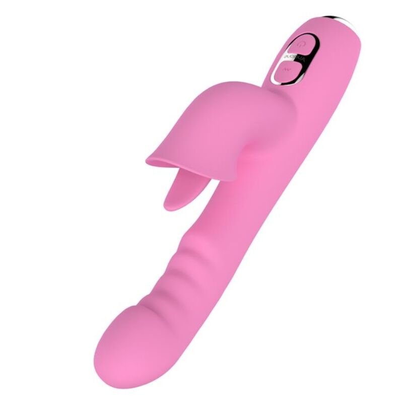 NALONE - T-MAY RABBIT VIBRATOR WITH PUSH AND OSCILLATING MOTION NALONE