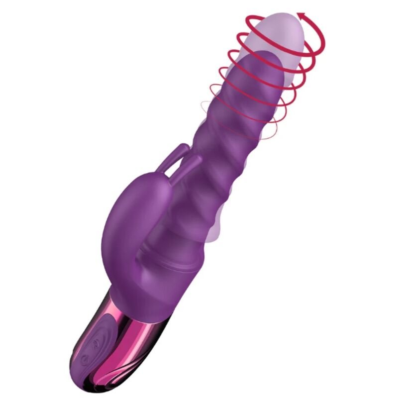 SHE.E.O - PURPLE RABBIT SWIRL VIBRATOR She.E.O