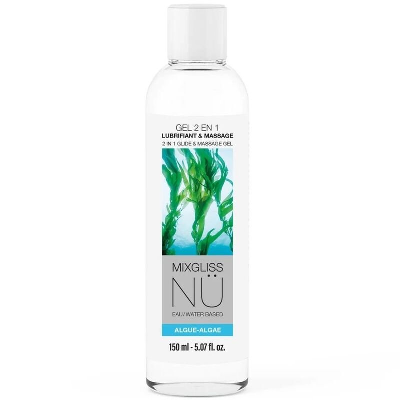 MIXGLISS - 2 IN 1 WATER-BASED LUBRICANT AND MASSAGE GEL NURU ALGAE 150 ML MIXGLISS