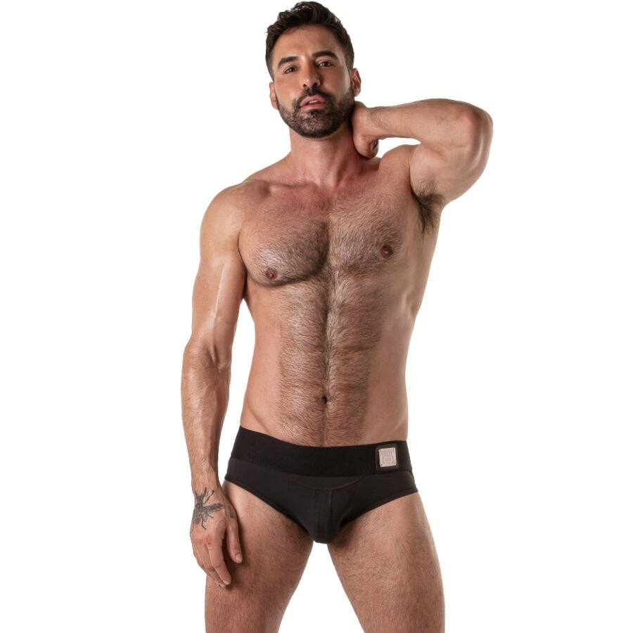LOCKER GEAR - WIDE WAISTBAND JOCK BRIEF BLUE S LOCKER GEAR