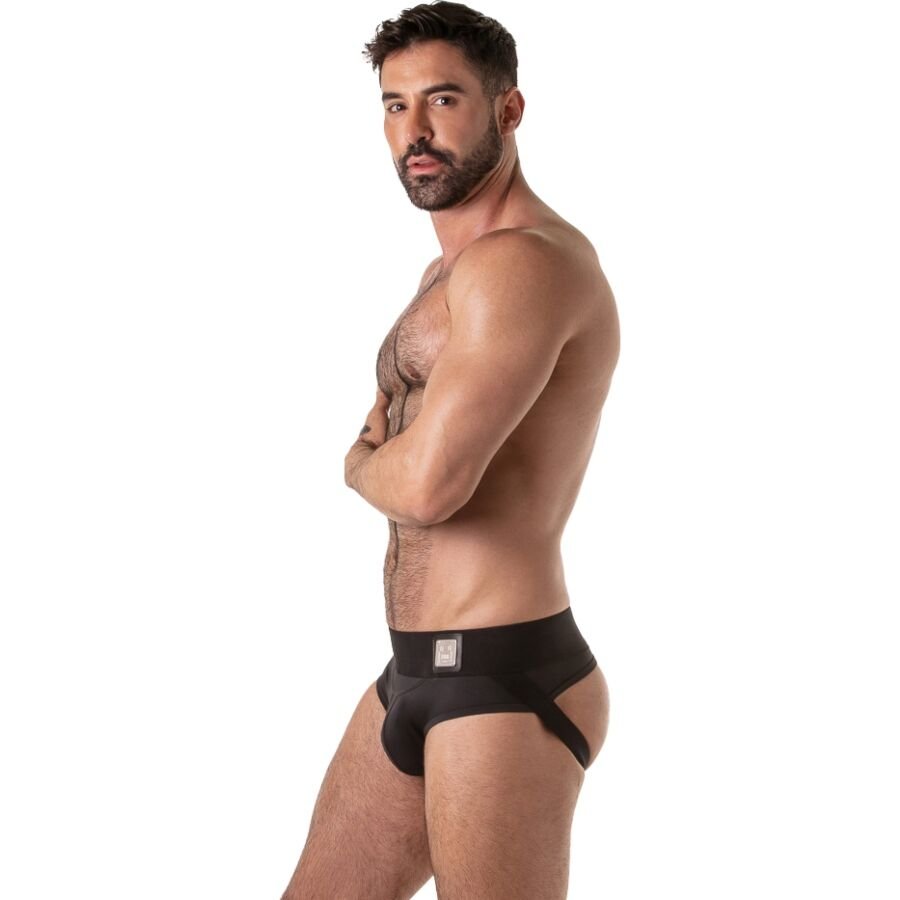 LOCKER GEAR - WIDE WAISTBAND JOCK BRIEF BLACK XL
