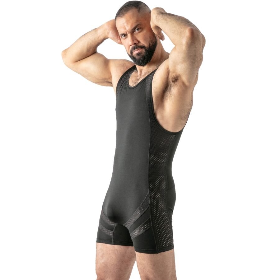 LOCKER GEAR - OPEN ACCESS SINGLET BLACK XL