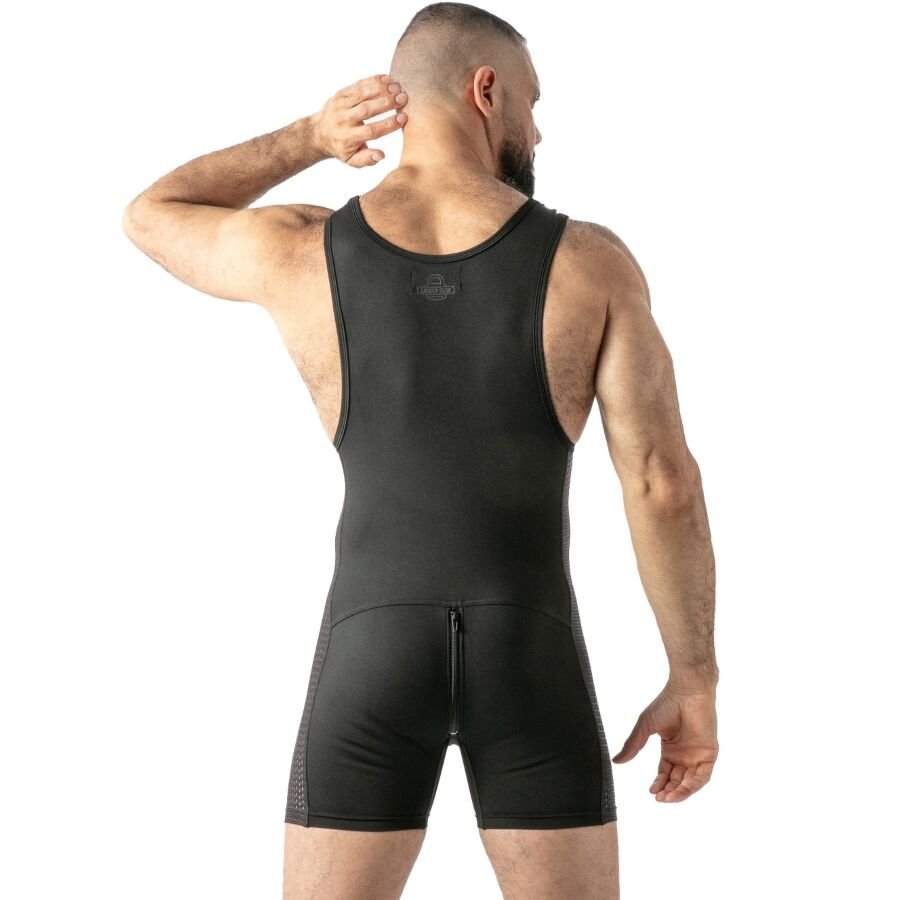 LOCKER GEAR - OPEN ACCESS SINGLET BLACK XL