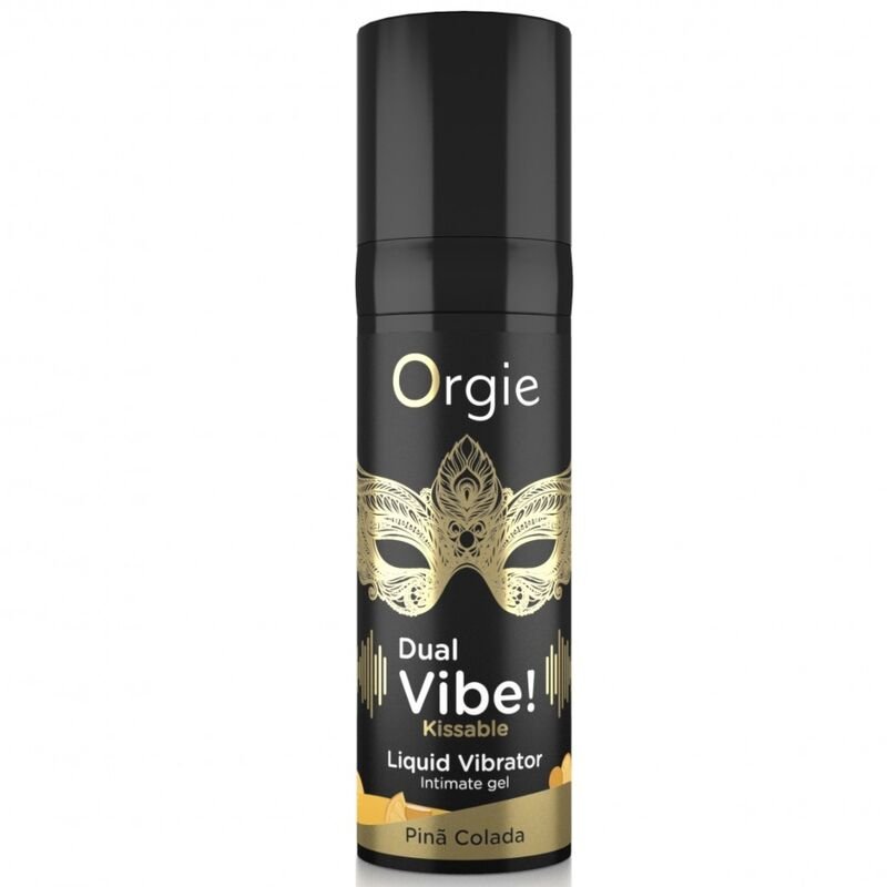 ORGIE - DUAL VIBE! PIÑA COLADA KISSABLE LIQUID VIBRATOR 15 ML