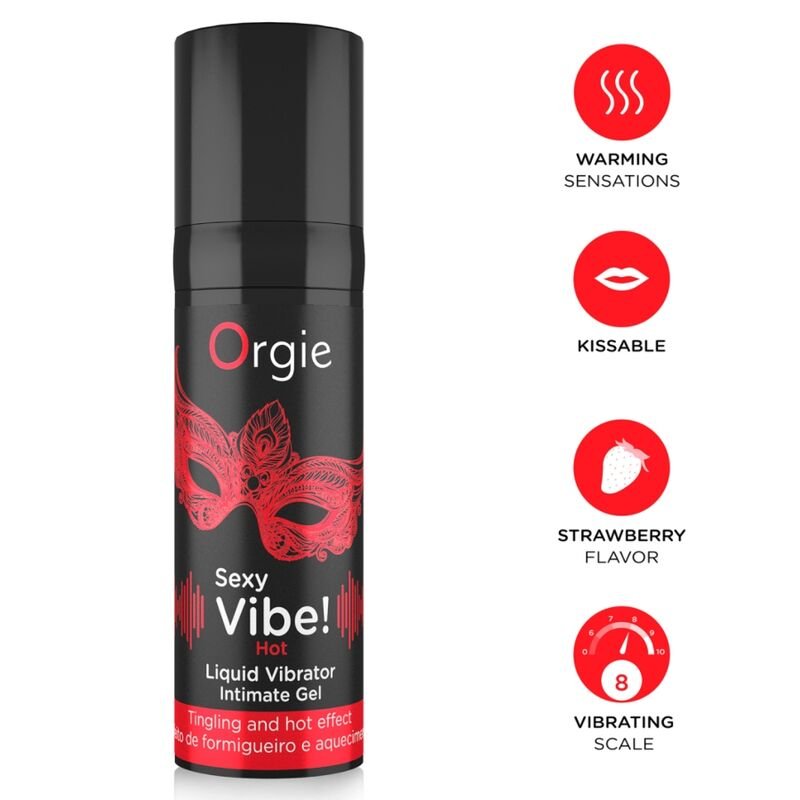 Comprar Orgie - Sexy Vibe! Hot Warming Liquid Vibrator 15 Ml