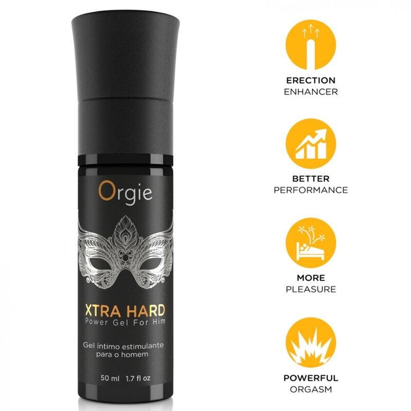 Comprar Orgie - Xtra Hard Arousal And Erection Enhancer Gel 50 Ml
