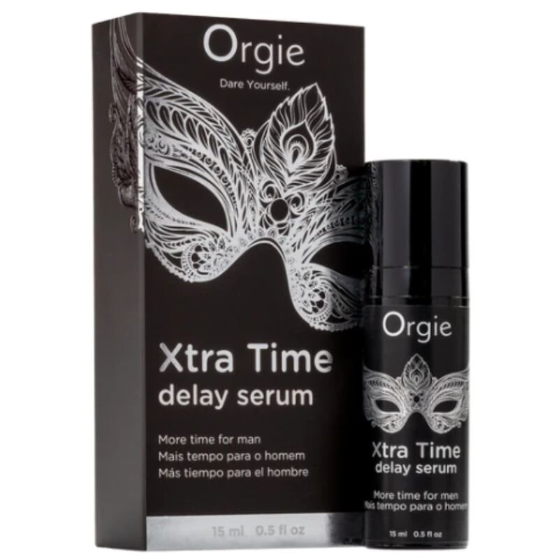 ORGIE - XTRA TIME SILICONE DELAY SERUM ANESTHETIC FREE 15 ML