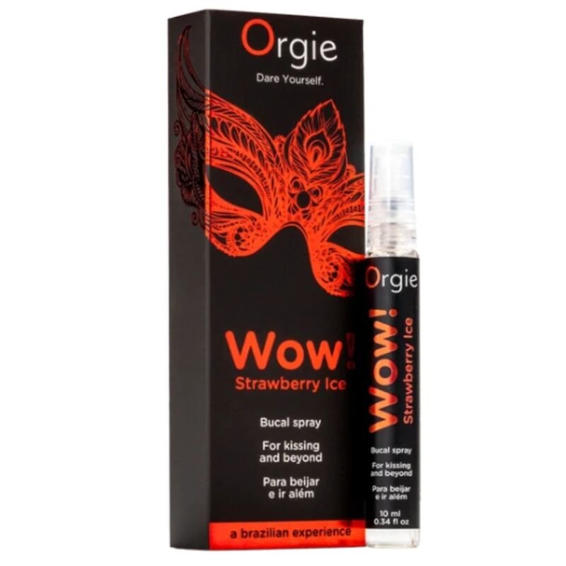ORGIE - WOW! STRAWBERRY ICE BUCCAL SPRAY 10 ML