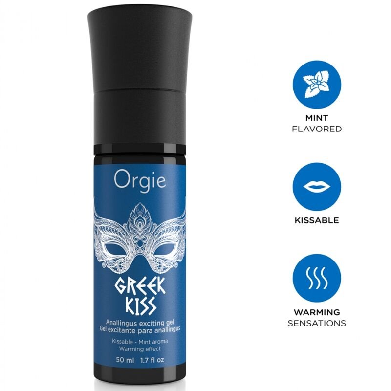 Comprar Orgie - Greek Kiss Anallingus Stimulating Gel Mint 50 Ml