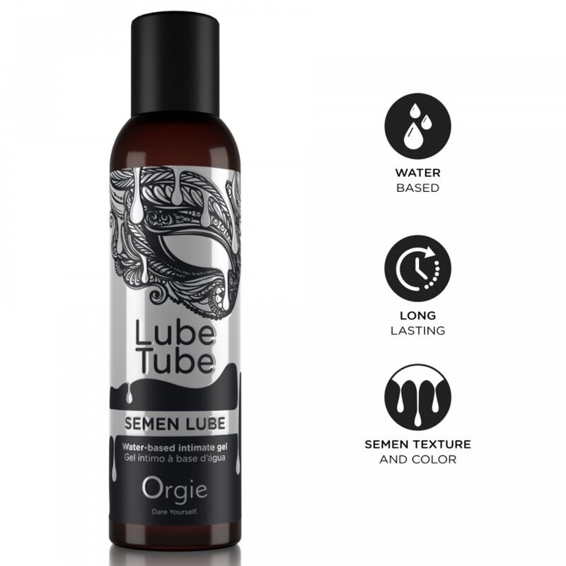 ORGIE - LUBE TUBE SEMEN LUBE WATER-BASED INTIMATE GEL 150 ML