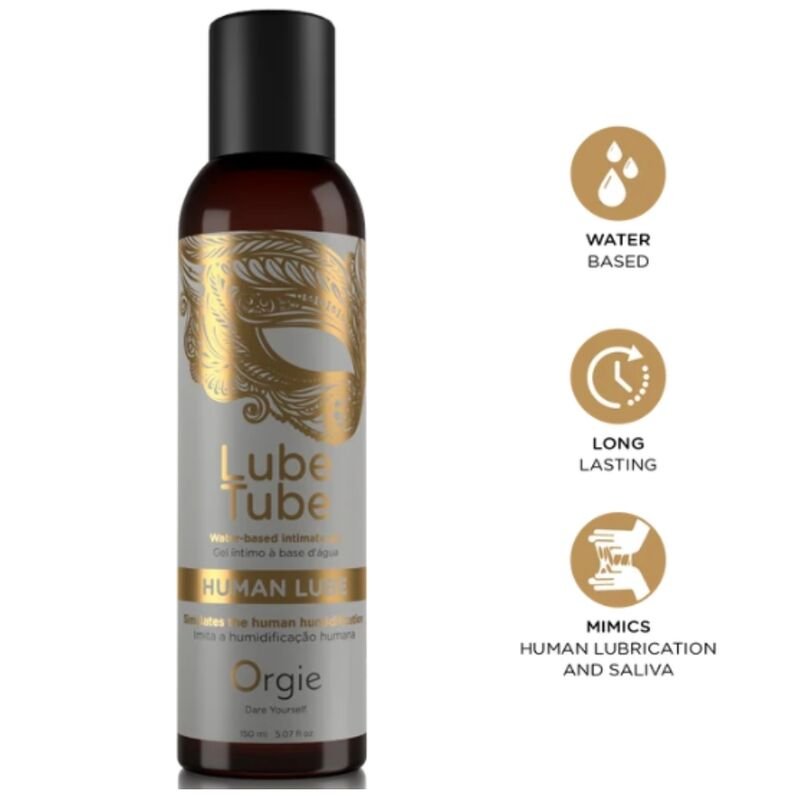 Comprar Orgie - Lube Tube Human Lube Water-based Intimate Gel 150 Ml