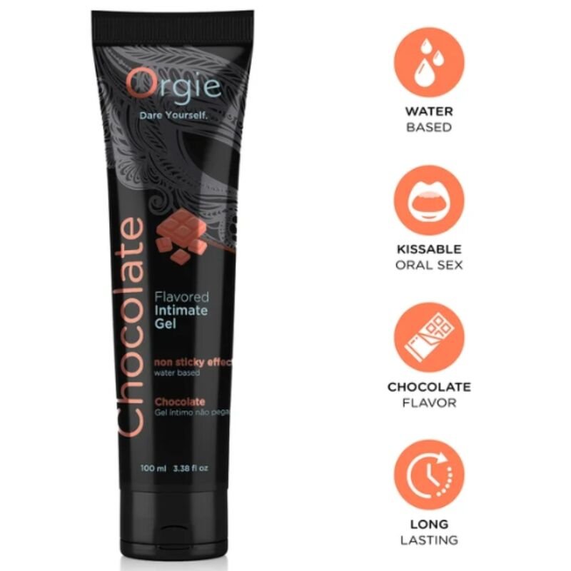 Comprar Orgie - Lube Tube Chocolate Kissable Water-based Intimate Gel 100 Ml