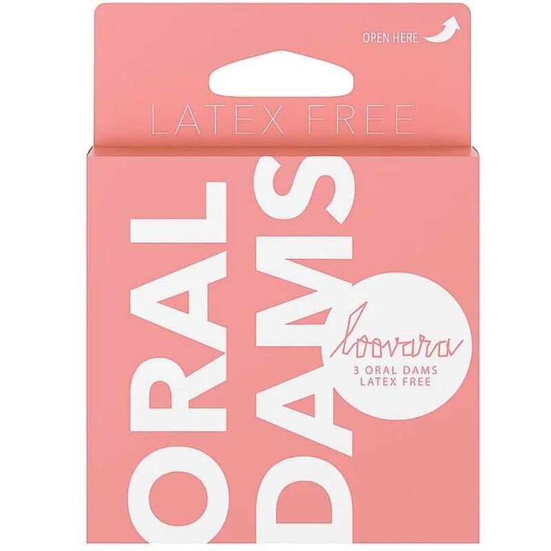 LOOVARA - ORAL DAMS LATEX-FREE ORAL BARRIERS 3 PCS LOOVARA