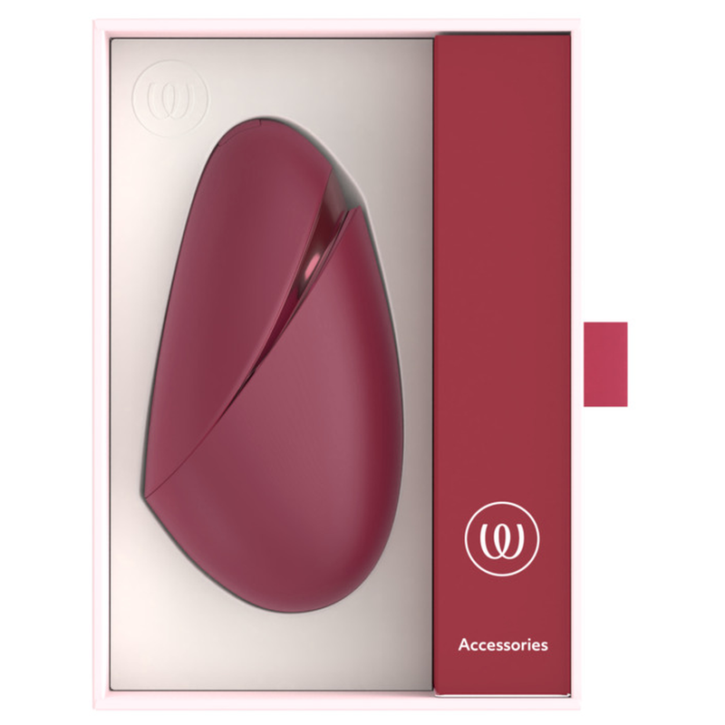 WOMANIZER - NEXT LIBERTY 3D PLEASURE AIR CLITORAL STIMULATOR BORDEAUX
