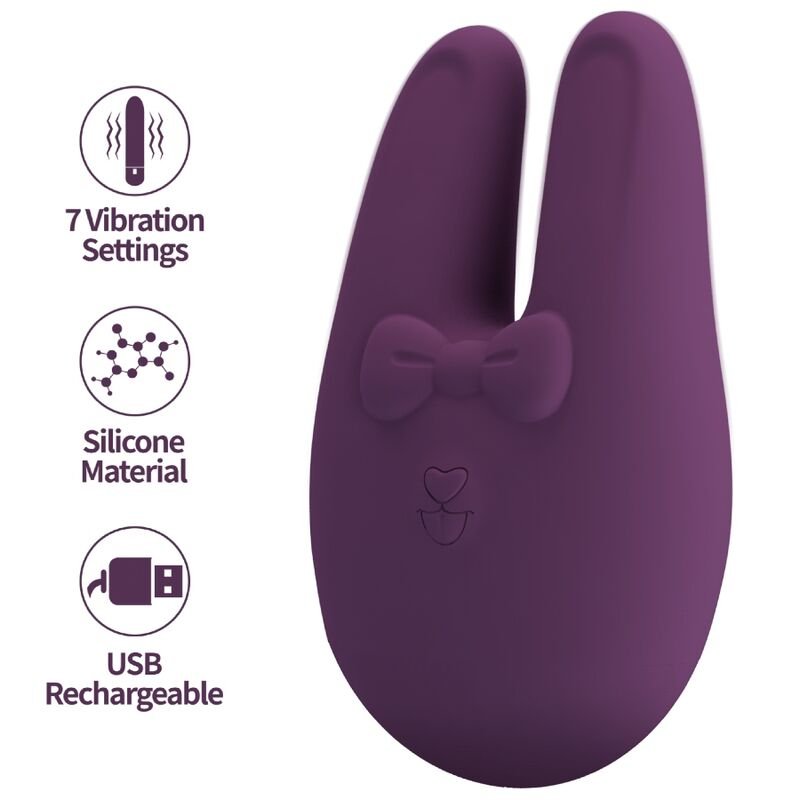 ROMANCE - BUNNY EXTERNAL STIMULATOR 7 VIBRATION MODES ROMANCE