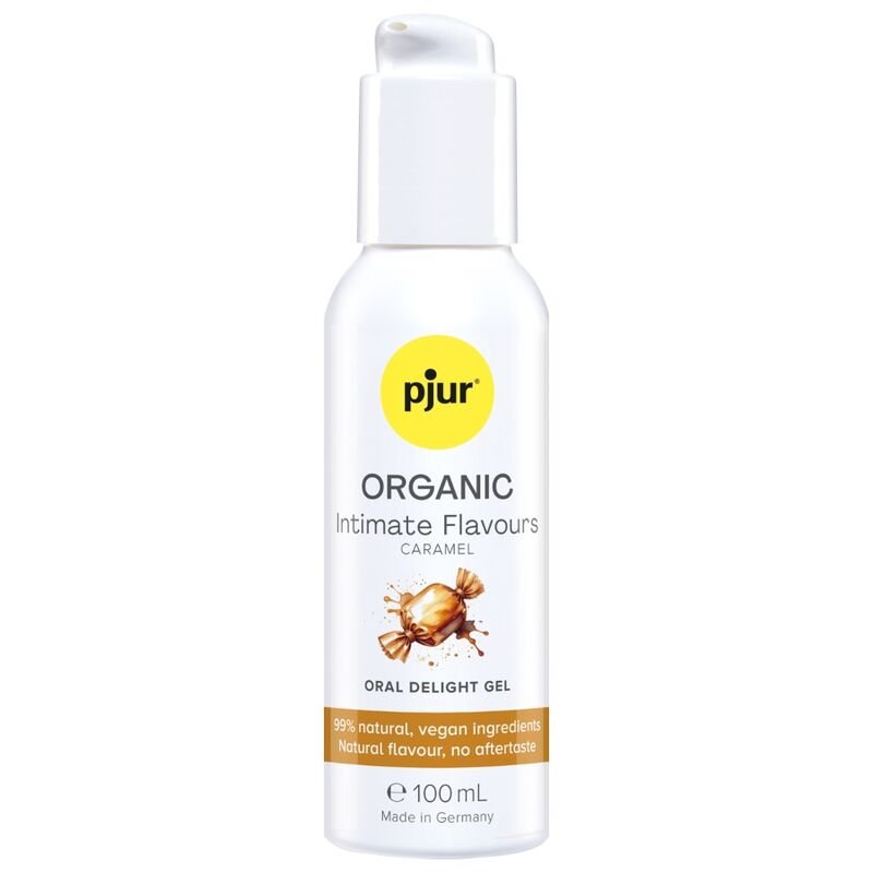 PJUR - ORGANIC INTIMATE FLAVOURS CARAMEL ORAL DELIGHT GEL 100 ML