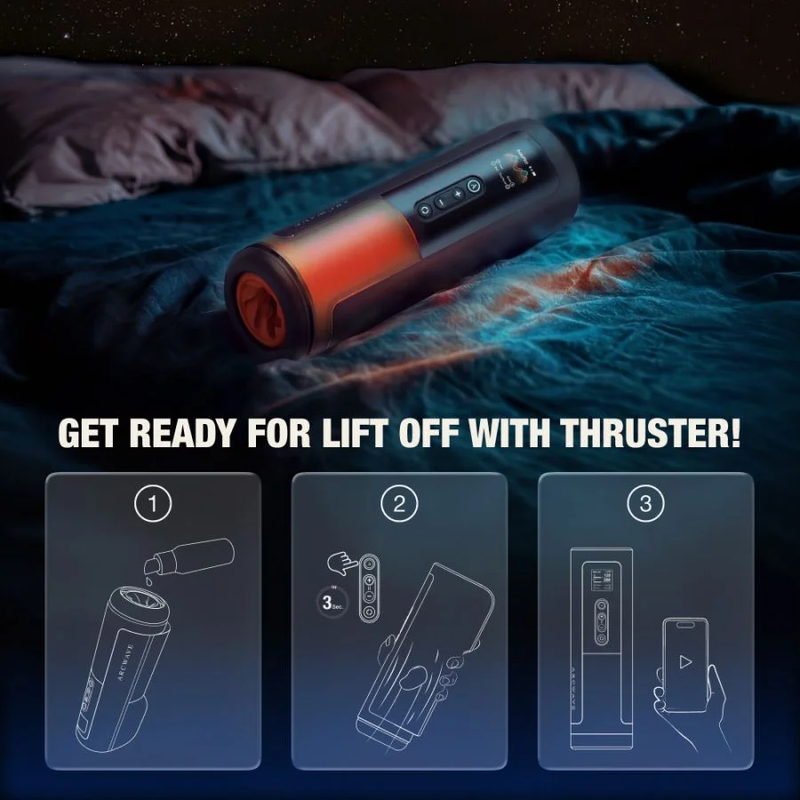 ARCWAVE - THRUSTER AUTOMATIC MALE STROKER WITH THRUSTING, ROTATION AND CONTROL