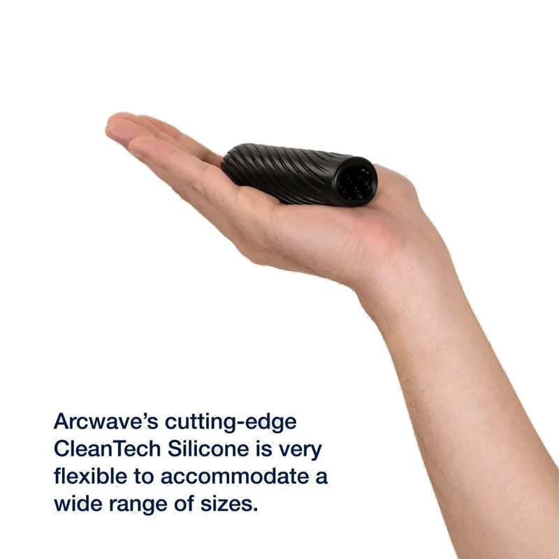 ARCWAVE - GHOST REVERSIBLE SILICONE STROKER BLACK