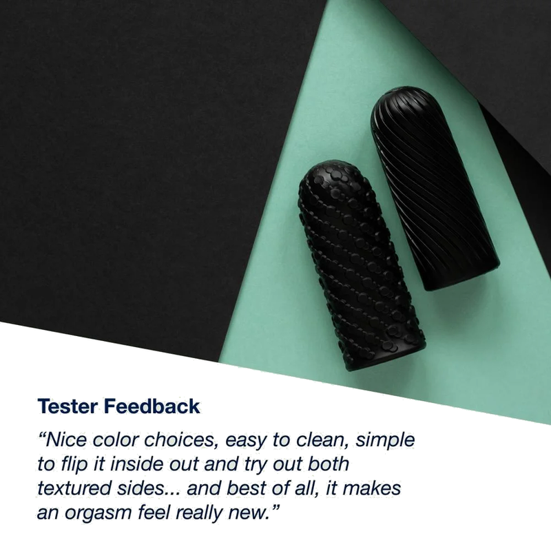 ARCWAVE - GHOST REVERSIBLE SILICONE STROKER BLACK
