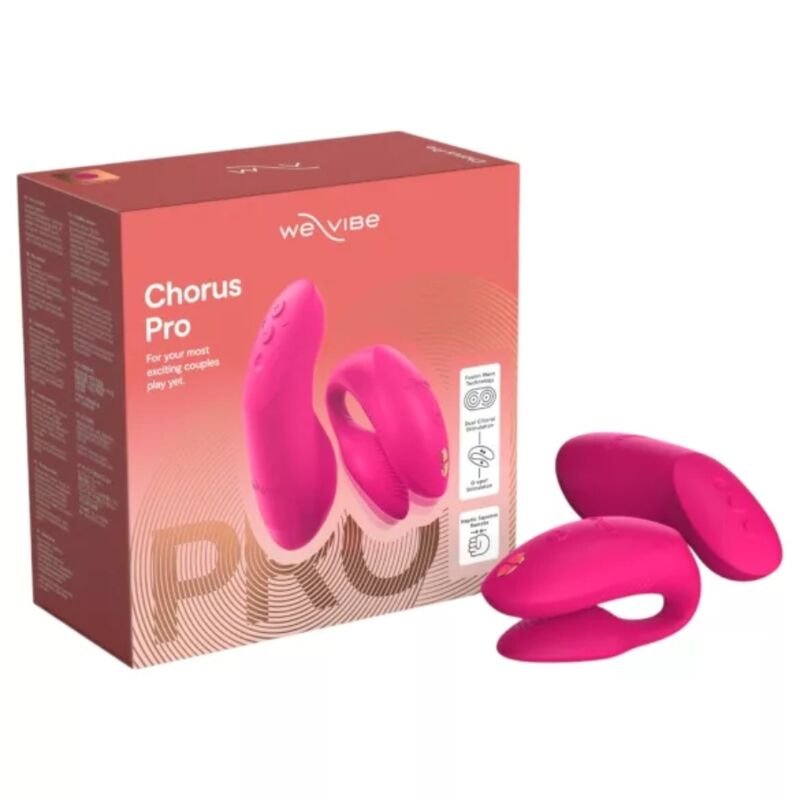WE-VIBE - CHORUS PRO PREMIUM COUPLES VIBRATOR ELECTRIC PINK