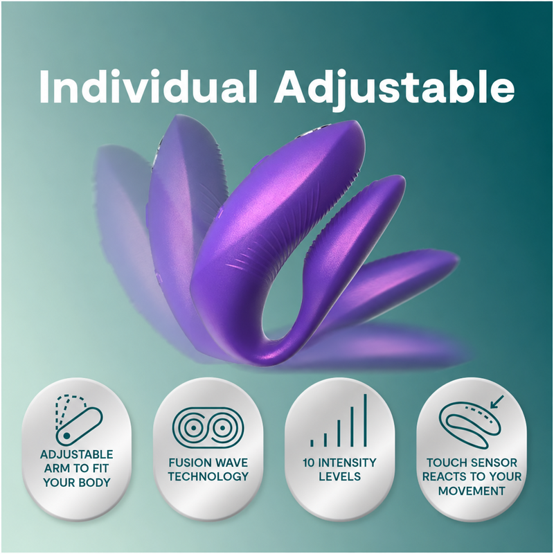 WE-VIBE - CHORUS PRO PREMIUM COUPLES VIBRATOR COSMIC PURPLE