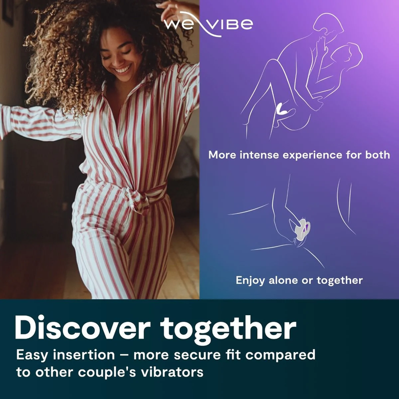 WE-VIBE - SYNC O WRAPPING-STIMULATION COUPLES VIBRATOR LIGHT PURPLE