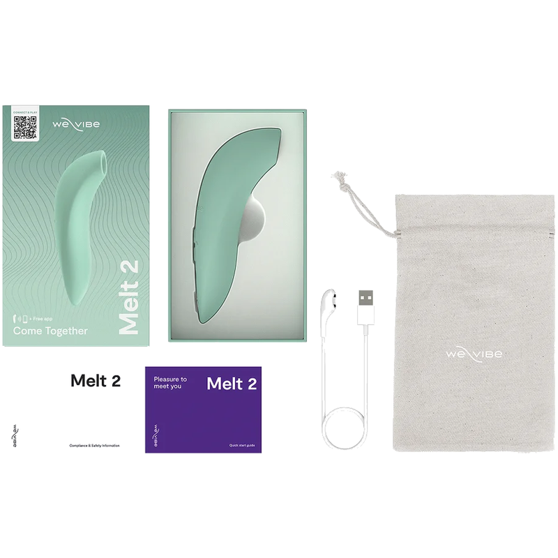 WE-VIBE - MELT 2 AIR-PULSE CLITORAL STIMULATOR SAGE
