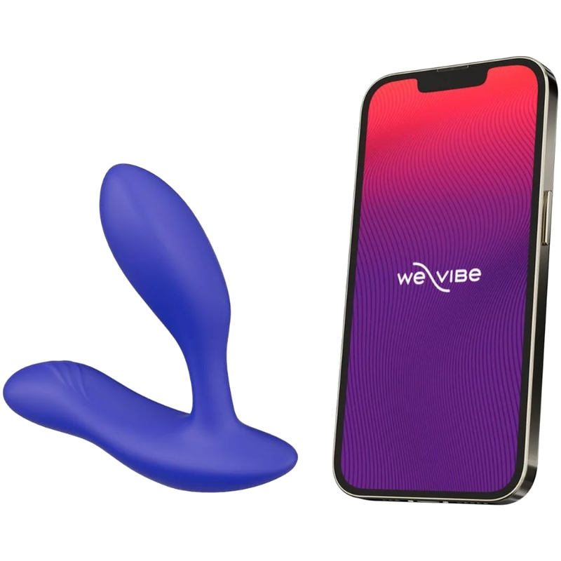 WE-VIBE - VECTOR+ DUAL-STIMULATION PROSTATE MASSAGER ROYAL BLUE