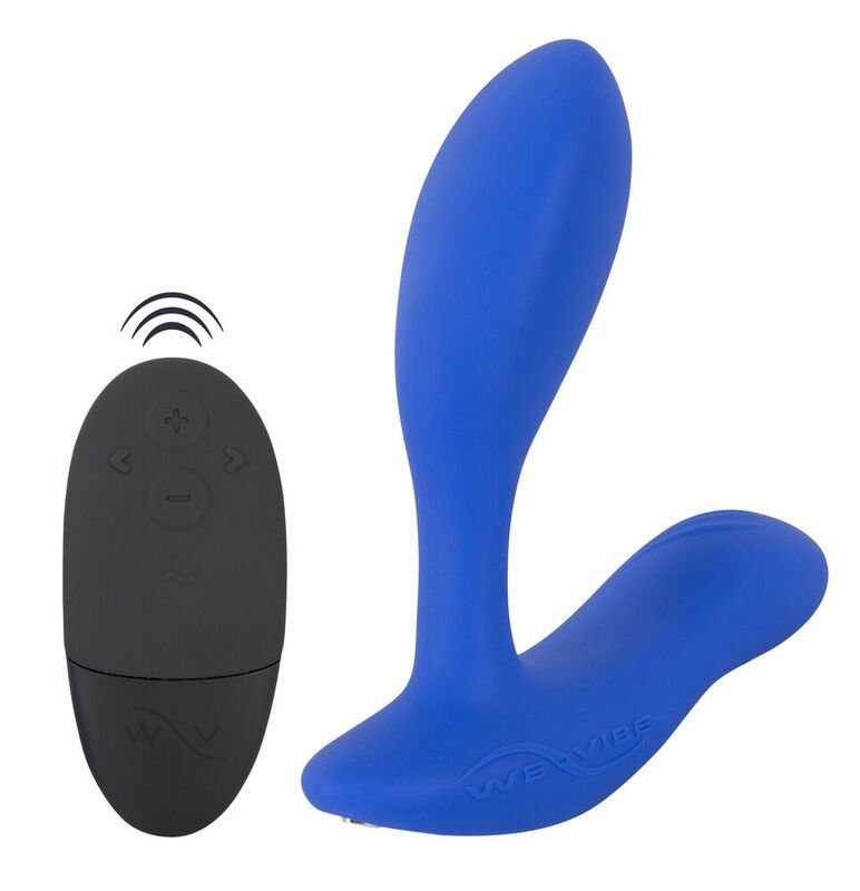 WE-VIBE - VECTOR+ DUAL-STIMULATION PROSTATE MASSAGER ROYAL BLUE