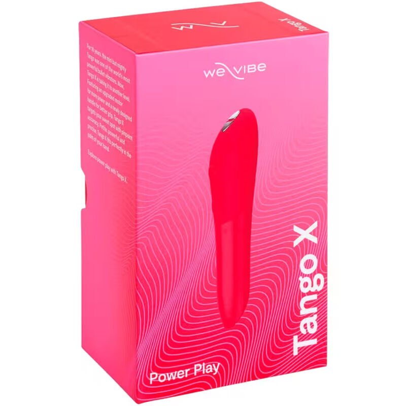WE-VIBE - TANGO X RECHARGEABLE BULLET VIBRATOR CHERRY RED