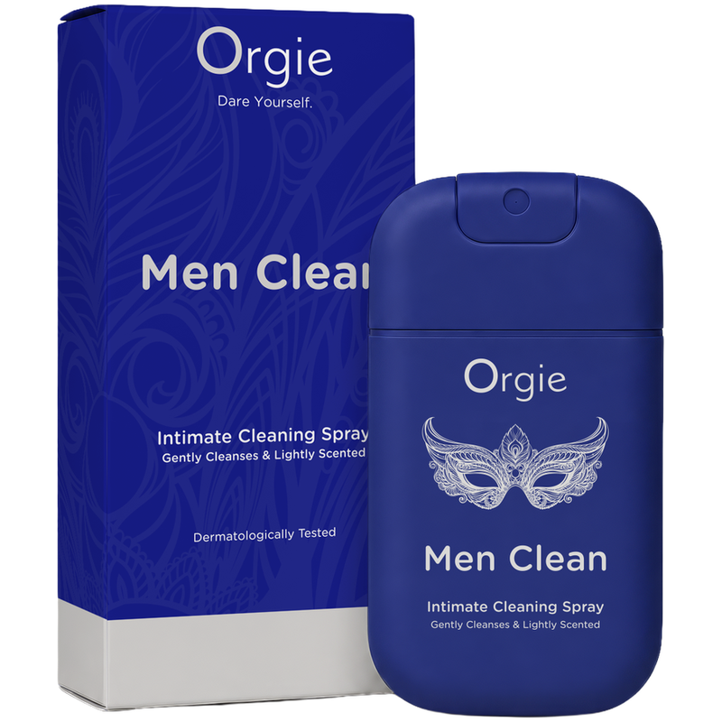 ORGIE - MEN CLEAN INTIMATE CLEANING SPRAY WITH ALOE VERA FOR MEN 30 ML