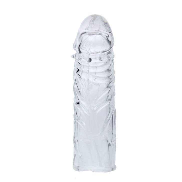 BAILE - FUNDA LILA PARA EL PENE EN SILICONA ADAPTABLE 13 CM BAILE FOR HIM