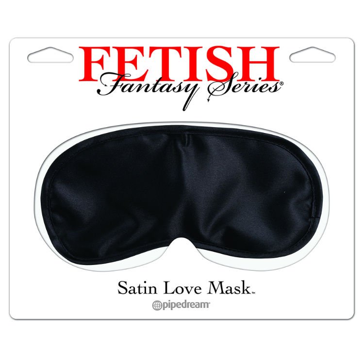 FETISH FANTASY SERIES - MASCARA SATINADA NEGRA FETISH FANTASY SERIE